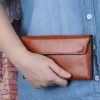 Genuine Leather Large Capacity Ultra-thin Women's Wallet