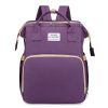 Portable Folding Crib Mommy Bag Backpack