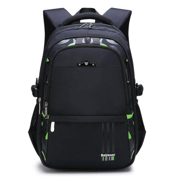 Nylon Schoolbag Students Backpack