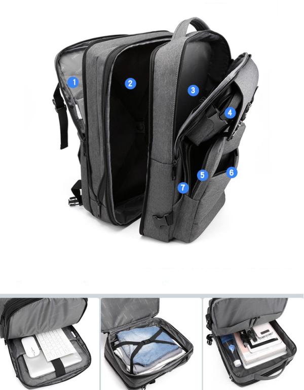 Big Capacity Travel Backpack Work Back Pack College Bag