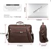 Genuine Leather lightweight Laptop Messenger Sleeves/Cases