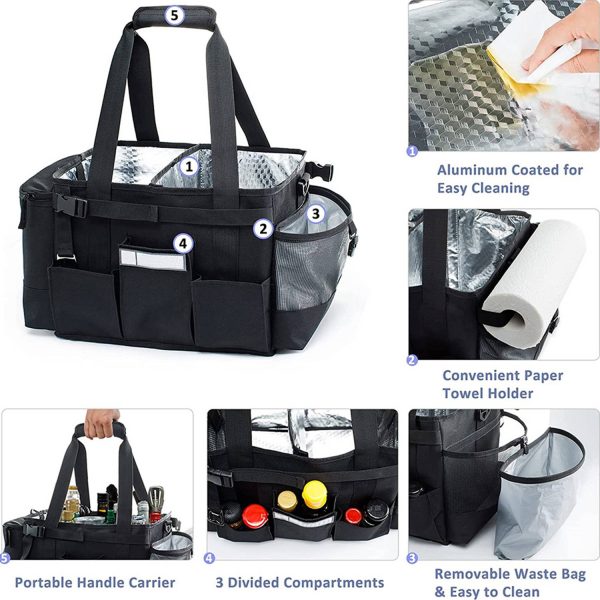 Large Grill Caddy-BBQ Camping Gear-Grilling Bag