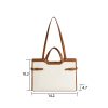 Stylish PU Business Work Tote Bag for Women