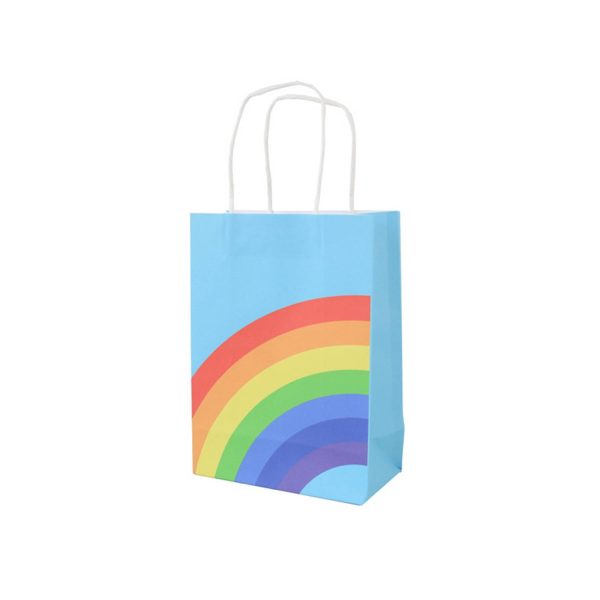 Kraft Paper Rectangular Tote Gift Bag