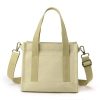 Mini Tote Bag for Women Canvas Crossbody Purse