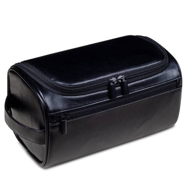 Pu Leather Personalized Toiletry Bag