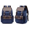 Men‘s Canvas Vintage travel Laptop Backpack