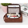 New Portable Pu Leather Makeup Bag Retro