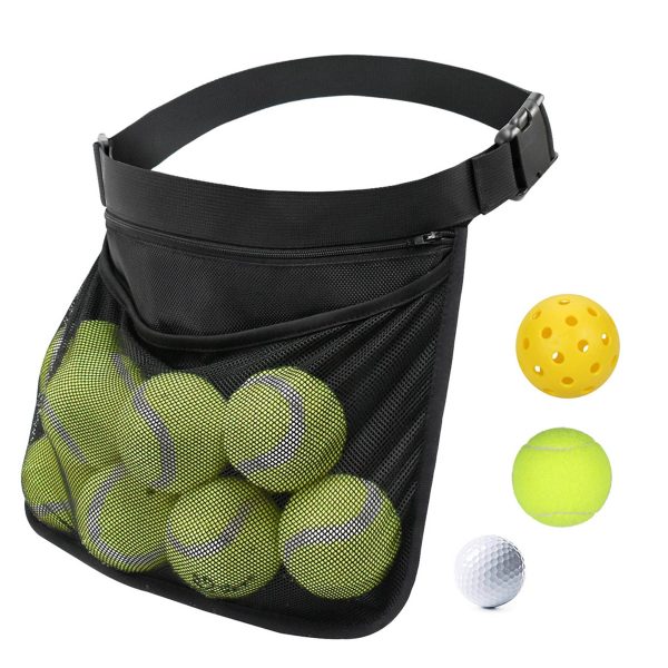 Oxford Eight-ball portable ball pick-up tennis bag