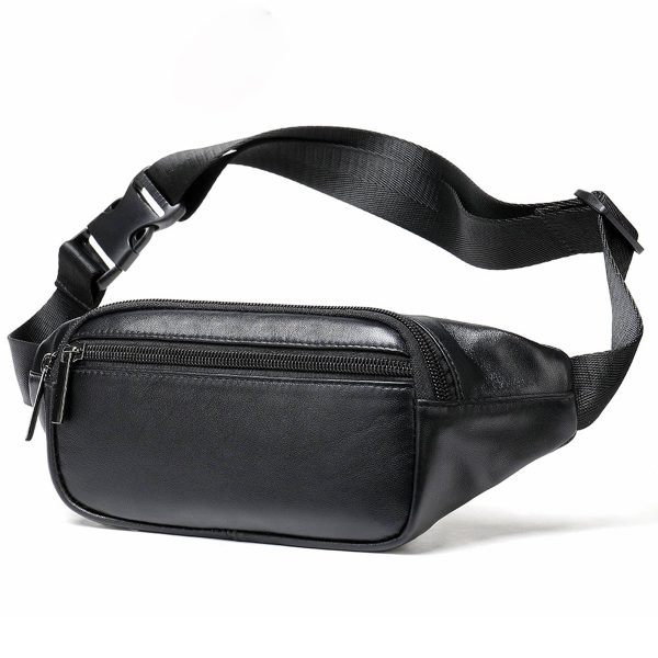 Genuine Leather Fanny Waist Bag Crossbody for Women