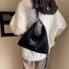 PU Simple multi-purpose butterfly tote bag