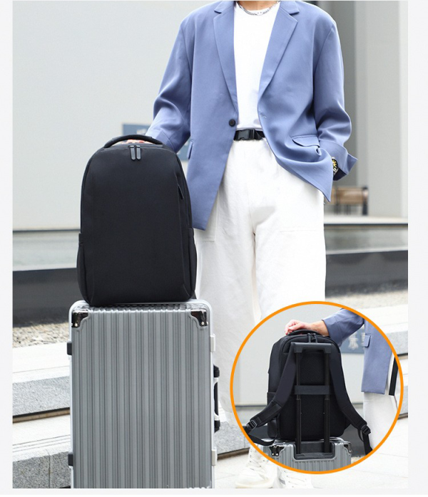 Weekend Travel Canvas Laptop Backpack