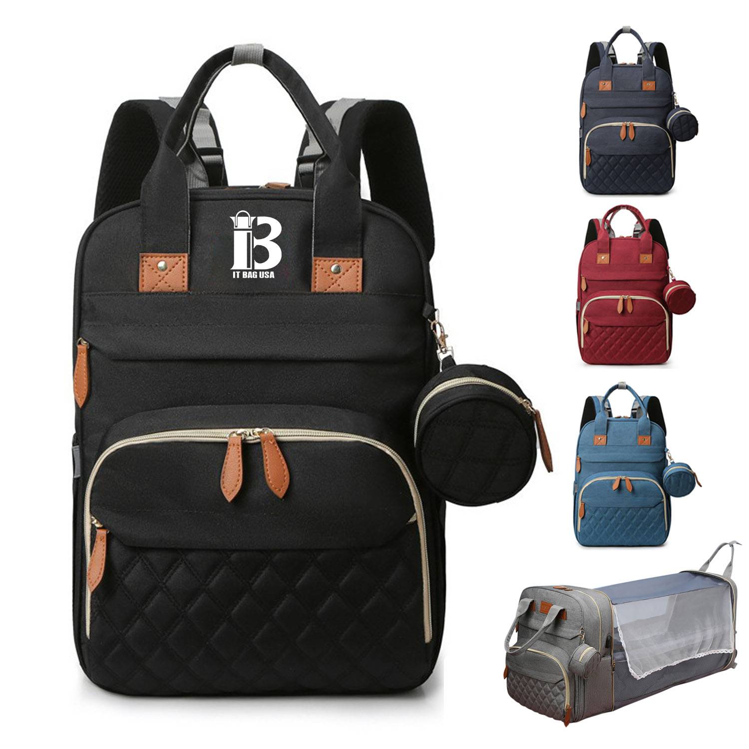 Foldable Baby Diaper Backpacks