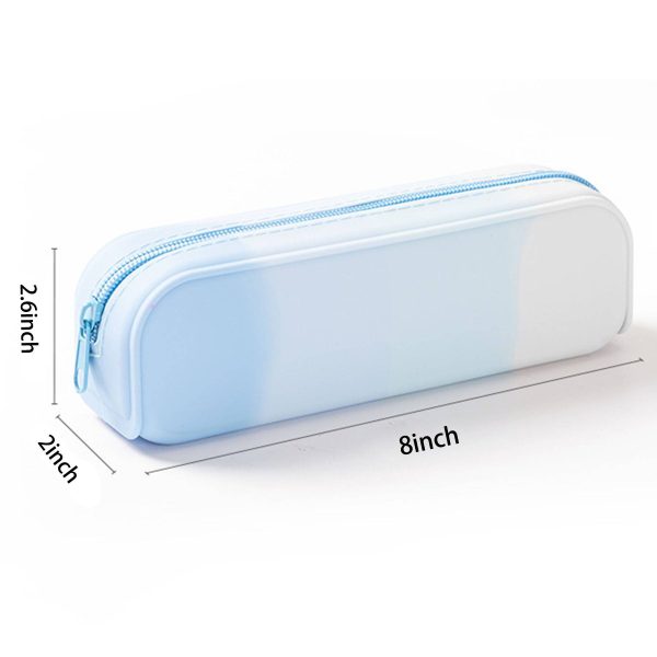 Silicone Gradient Pencil Pouch