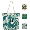 Palm Tree Canvas Tote Bag