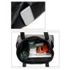 PU Leather Tote Shoulder Bag