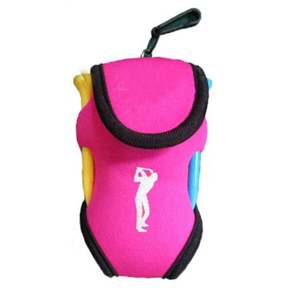 Neoprene Golf Ball Waist Bag With Hook