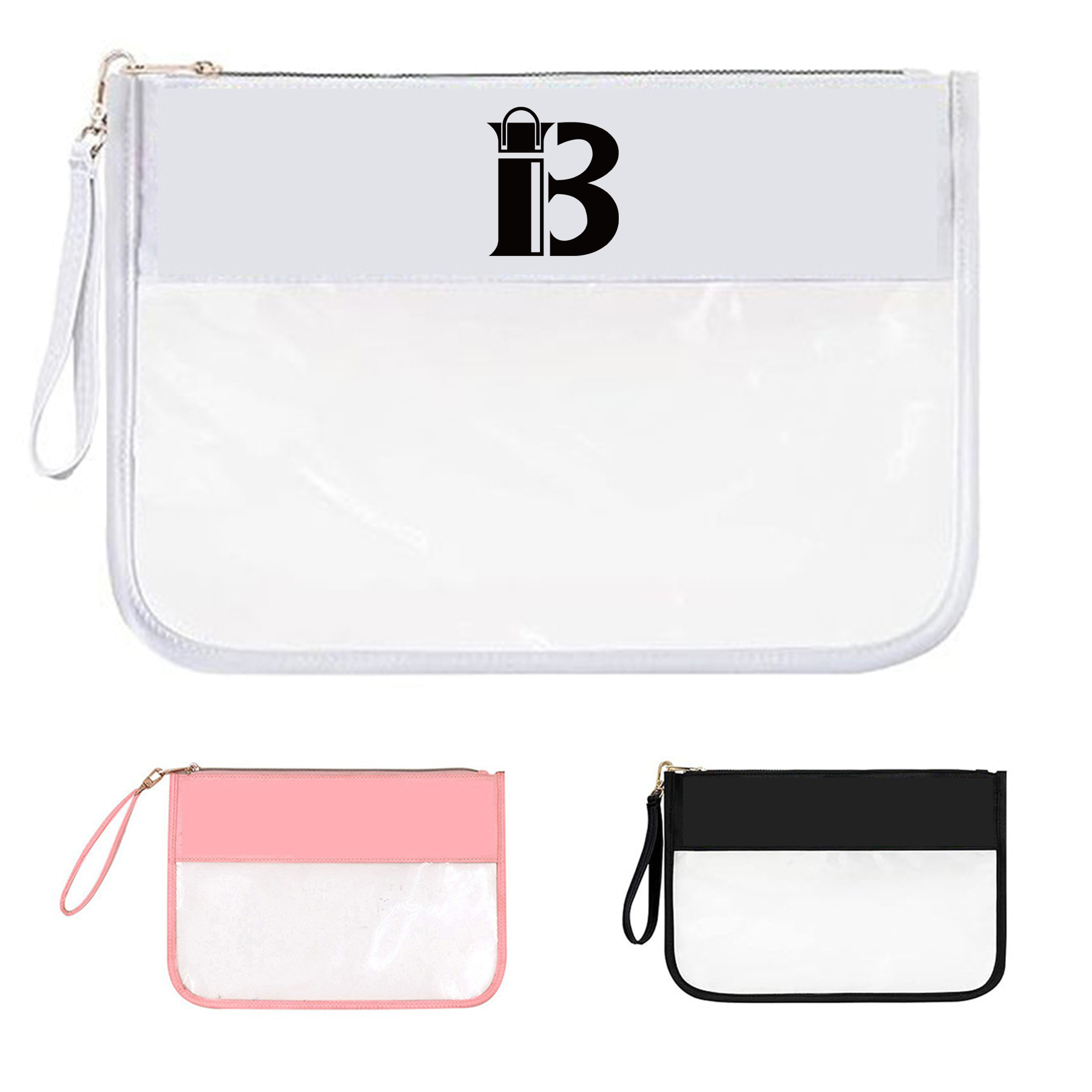 Travel Makeup Bag Clear Zipper Pouch