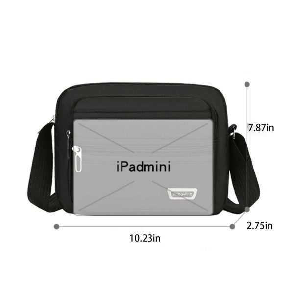 Minimalist Oxford Cloth Shoulder Crossbody Bag