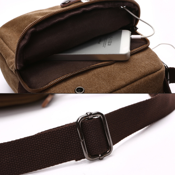 Canvas Handbag Crossbody Wallet Travel Shoulder Bag