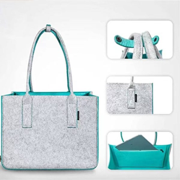 Foldable Felt Shopping Tote Bag