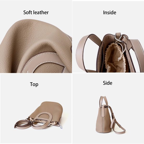 Genuine Leather Ultra-soft premium bucket bag