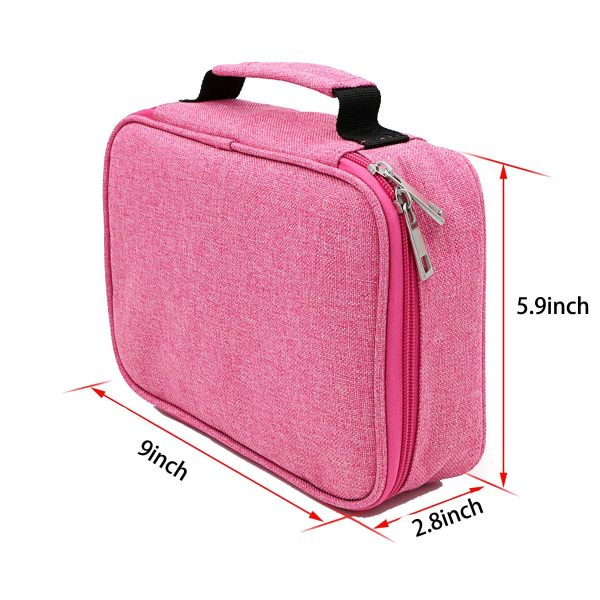 Nylon Multi-Layer Pencil Case Storage Bag