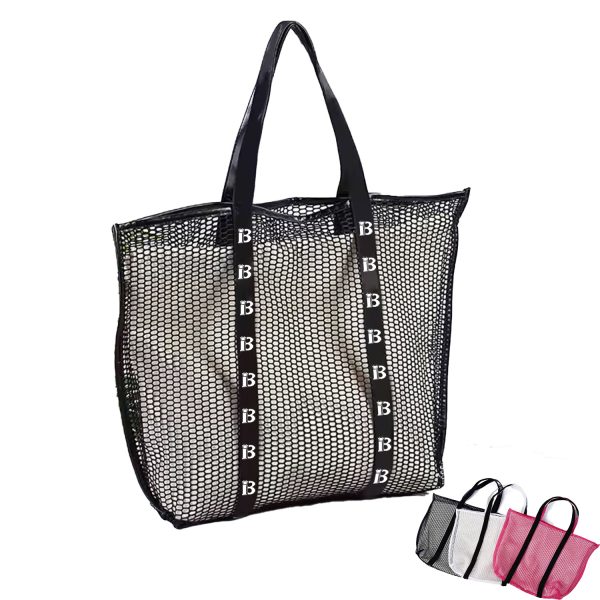 Women Mesh Bag Beach Tote