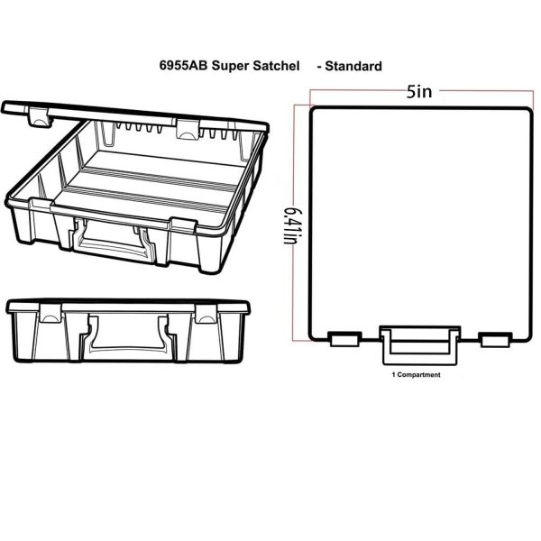 Large Art Supply Organizer Bulky Item Storage Container