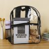 Large Capacity Waterproof Travel PVC Transparent Backpack