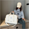 Large Capacity Argyle Travel Duffle Bag