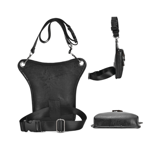 Leather Outdoor sports Waist Pack