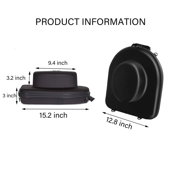 Hat Storage Bag Straps to Suitcase or Carried on Shoulders