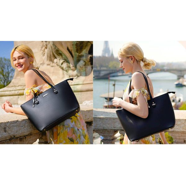 PU Fashion Wallet Tote Bag Shoulder Top Handle Satchel