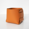 Foldable PU Leather Desktop Storage organizer