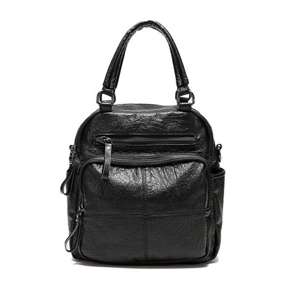 PU Leather Backpack for women