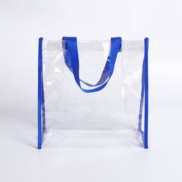 PVC Clear Stadium Open Tote Bag