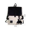 Flip Simple Student Canvas Backpack