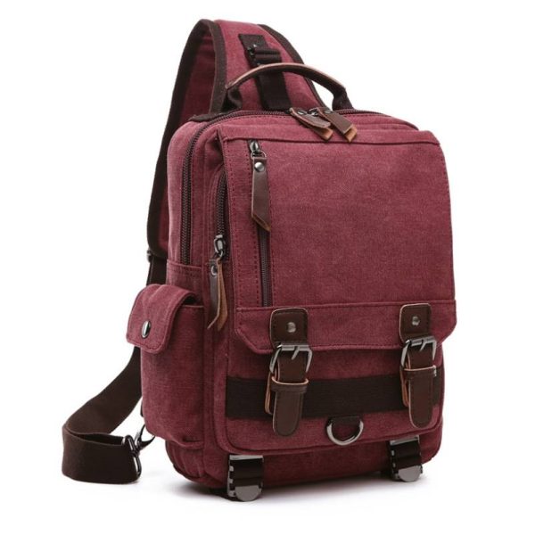 Canvas Shoulder Backpack