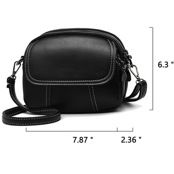 Women's PU Leather Casual Chic Shoulder Crossbody Bag