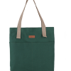 Canvas messenger tote bag