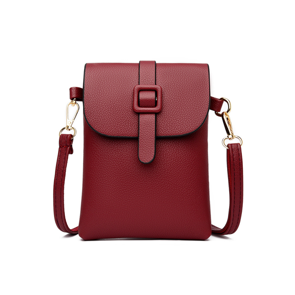 Mini Phone Soft PU leather crossbody bag