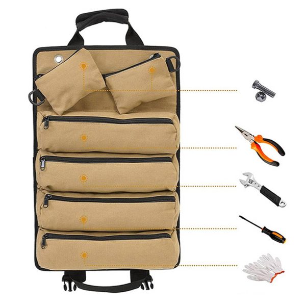 Oxford Multi-pocket Hardware Tool Storage Bag