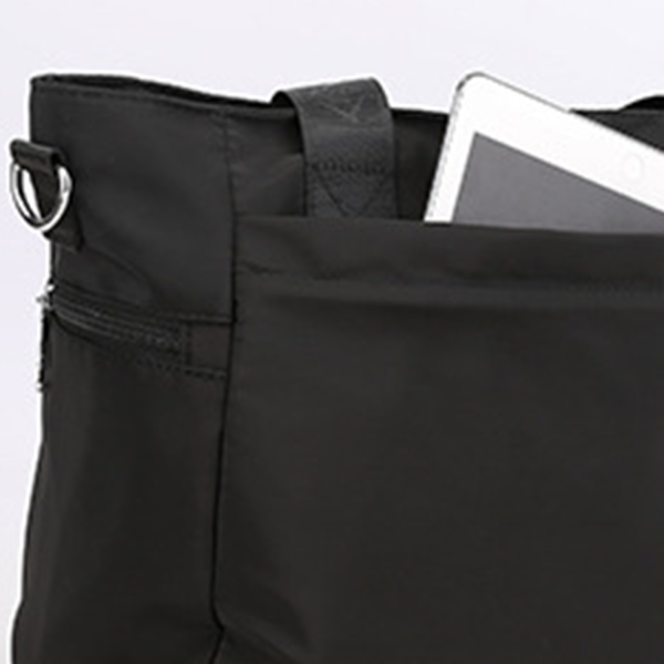 Large capacity nylon hand crossbody bag