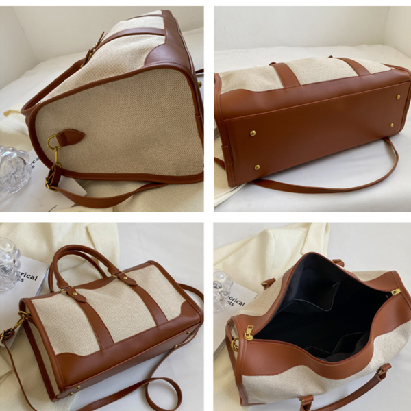 Canvas Foldable Overnight Weekender Duffel Bags