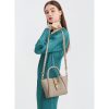 Genuine Leather Stylish cross-body bucket bag