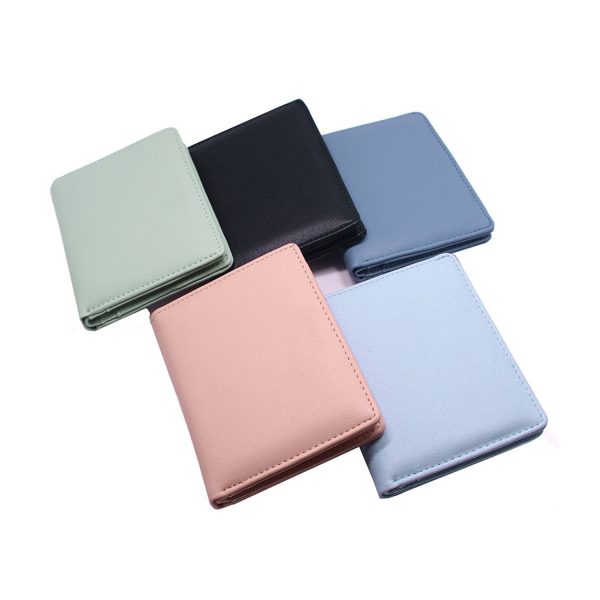 PU Leather Short Simple Coin Purse