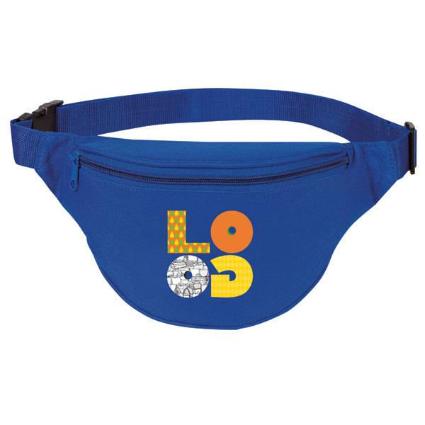 Oxford 3-Zip Fanny Pack Waist Bag