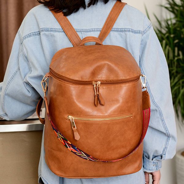 PU Leather Fashion Lady Backpack
