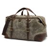 Canvas Waterproof travel sports duffel bag